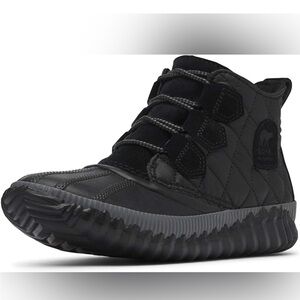 Sorel Black Quilted Women's Boots